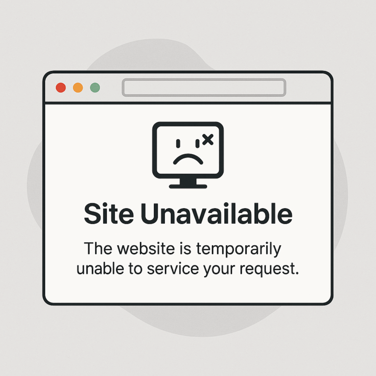website down