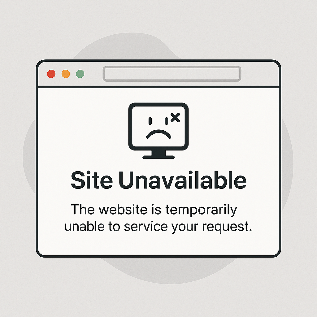 website down